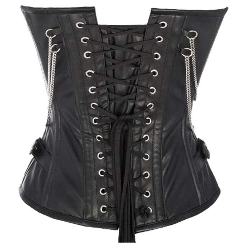 Women Corset Jeremy Sheep Napa Leather History Corset